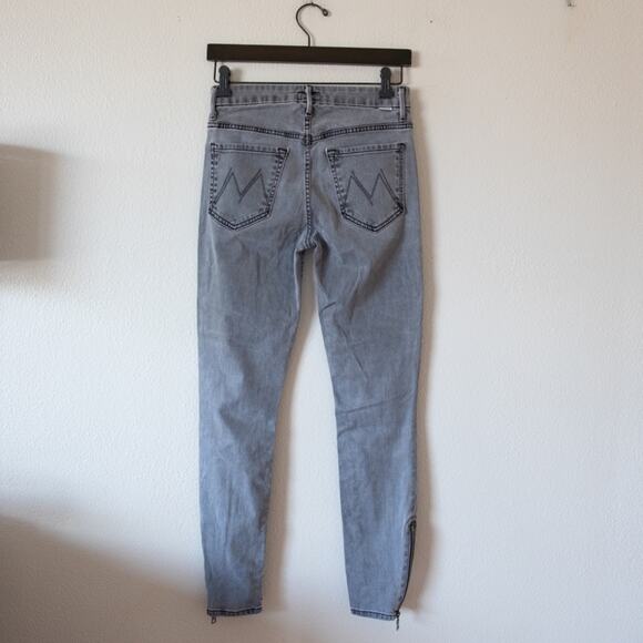 Mother The Looker High Waisted Zipper Jeans - Picture 4 of 6